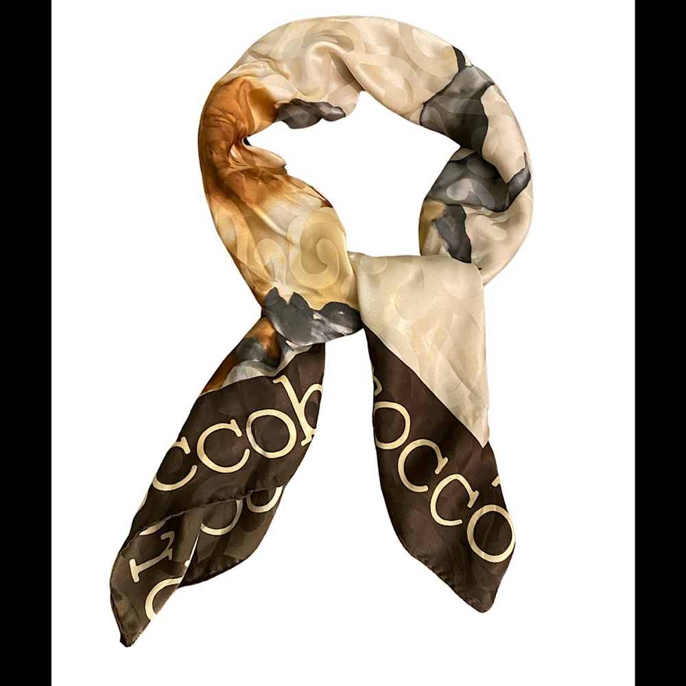 Vintage Roccobarocco Silk Scarf
